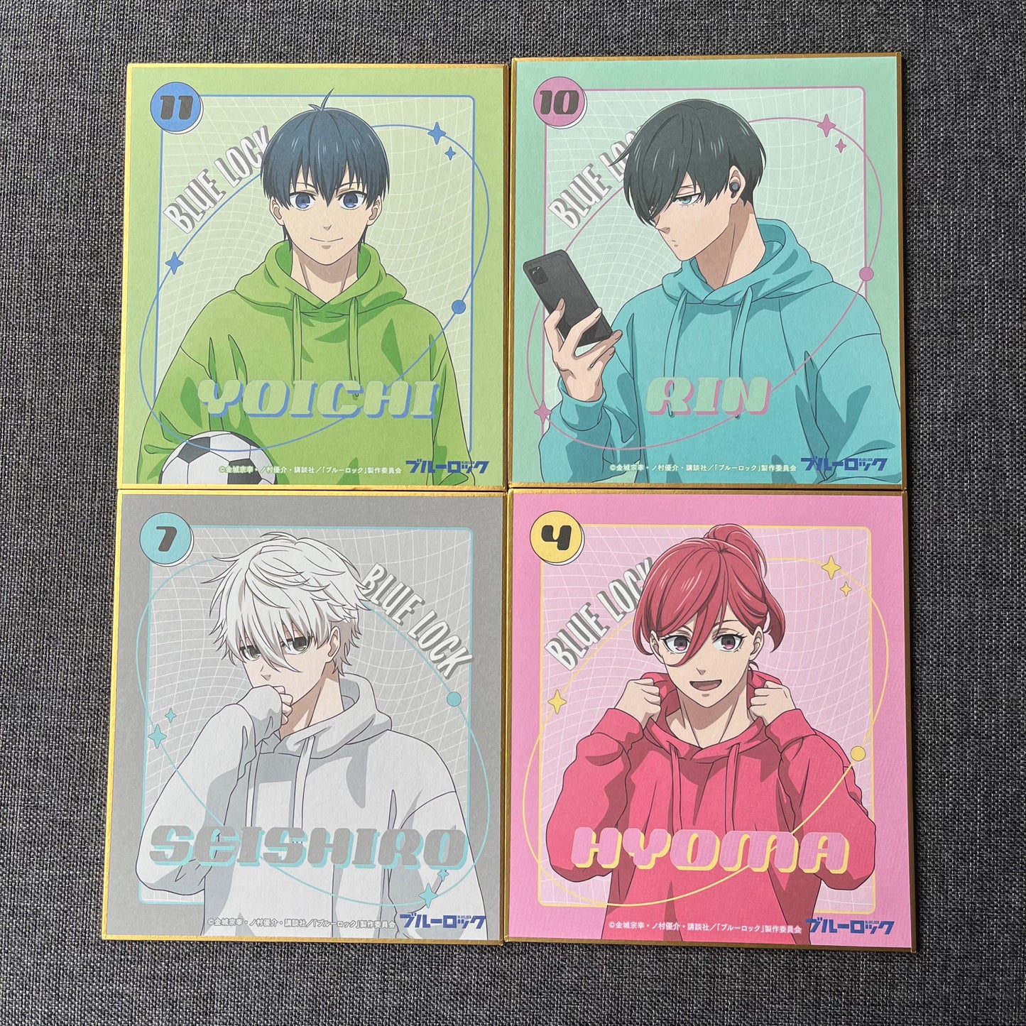 Blue Lock Shikishi Art Board