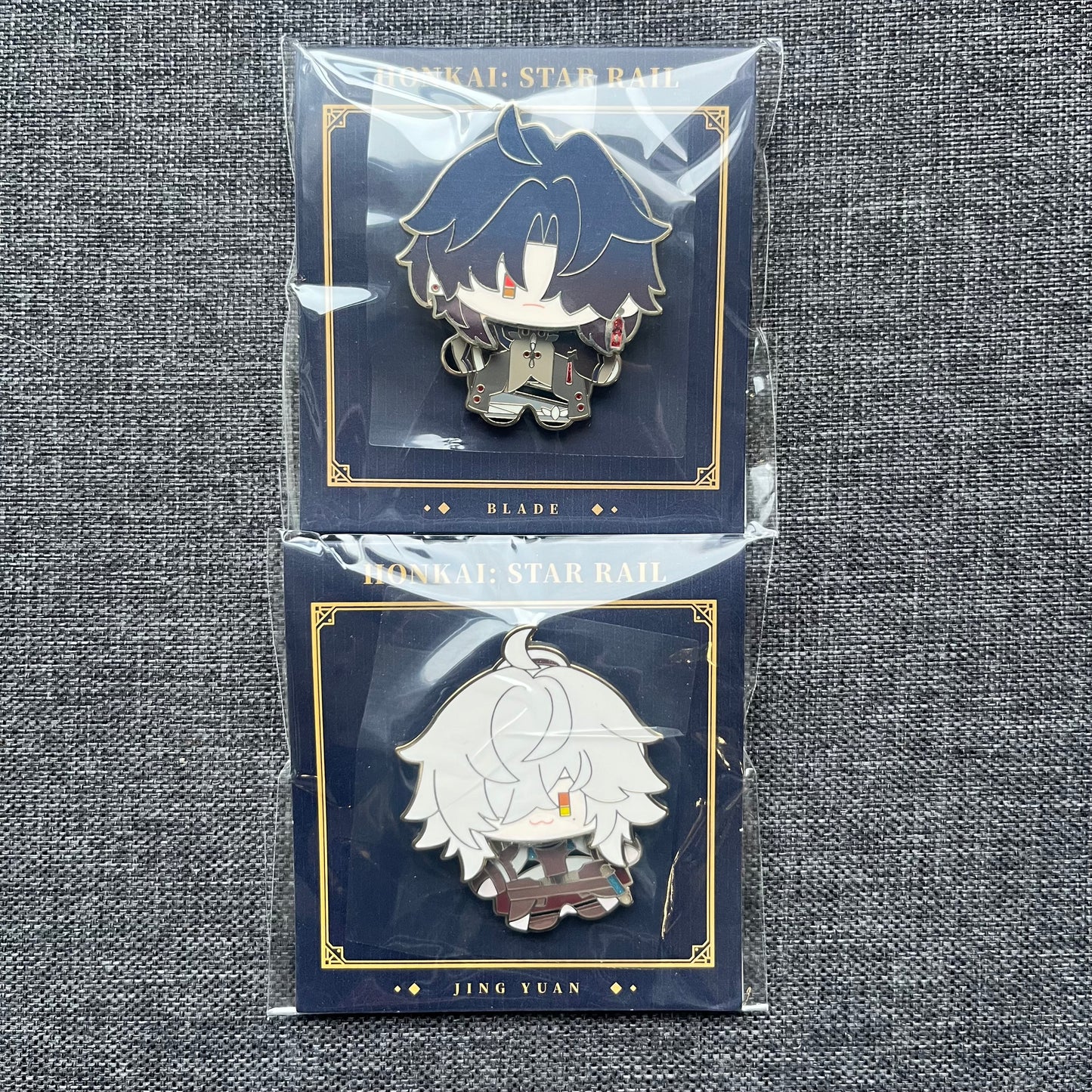 Honkai Star Rail Blade / Jing Yuan Blade Enamel Pins