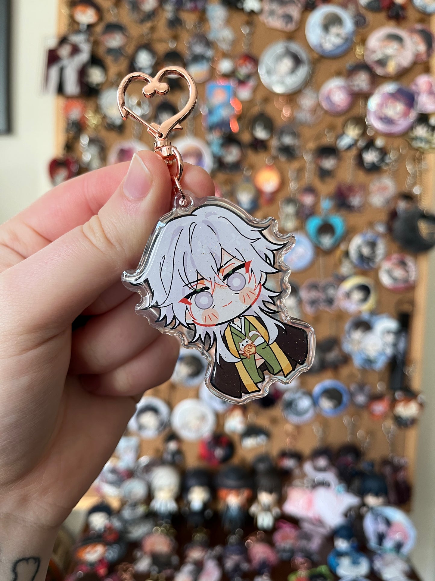 Fanmade Bungou Stray Dogs Cat Companion Fukuzawa CHARM