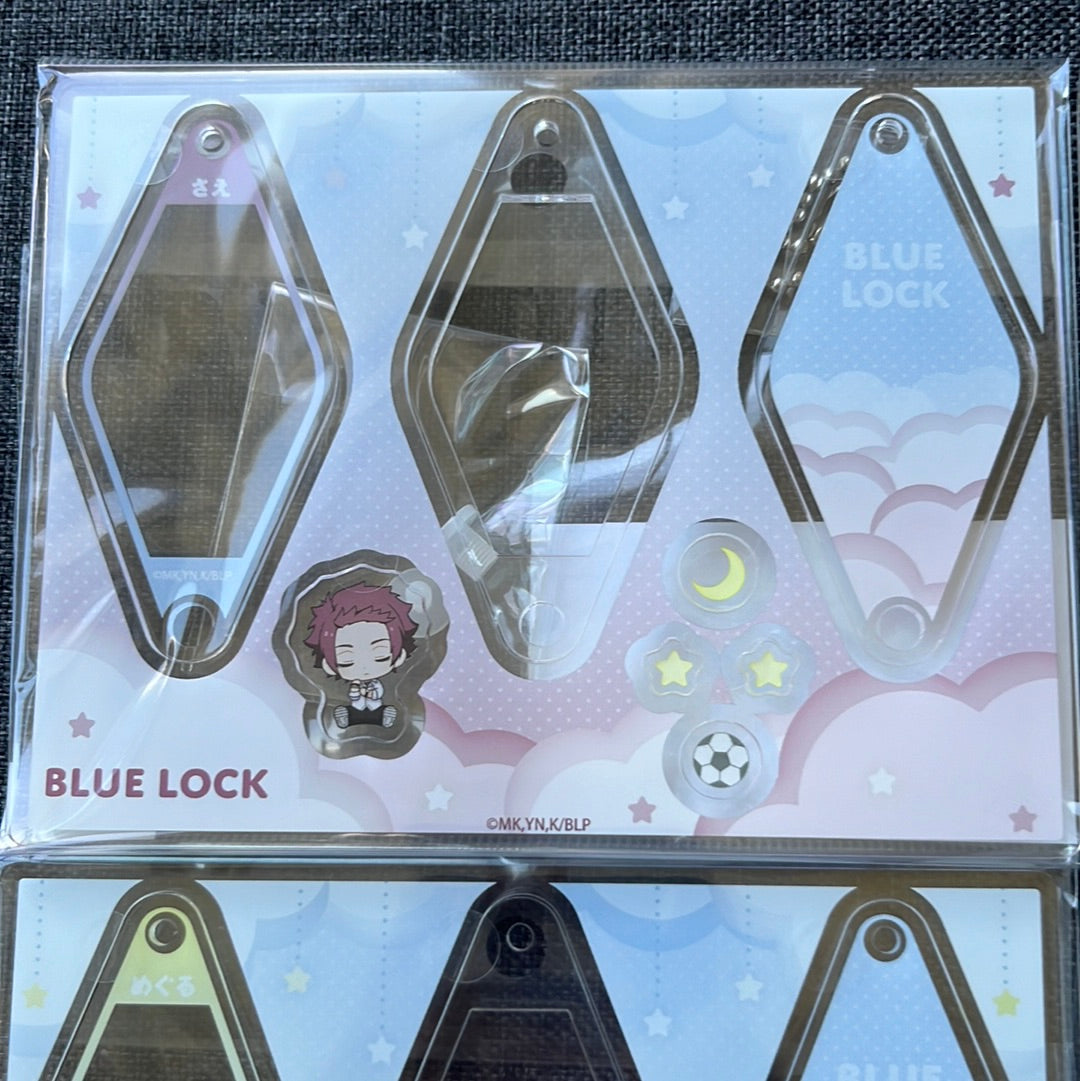 Blue Lock Shaker Charms