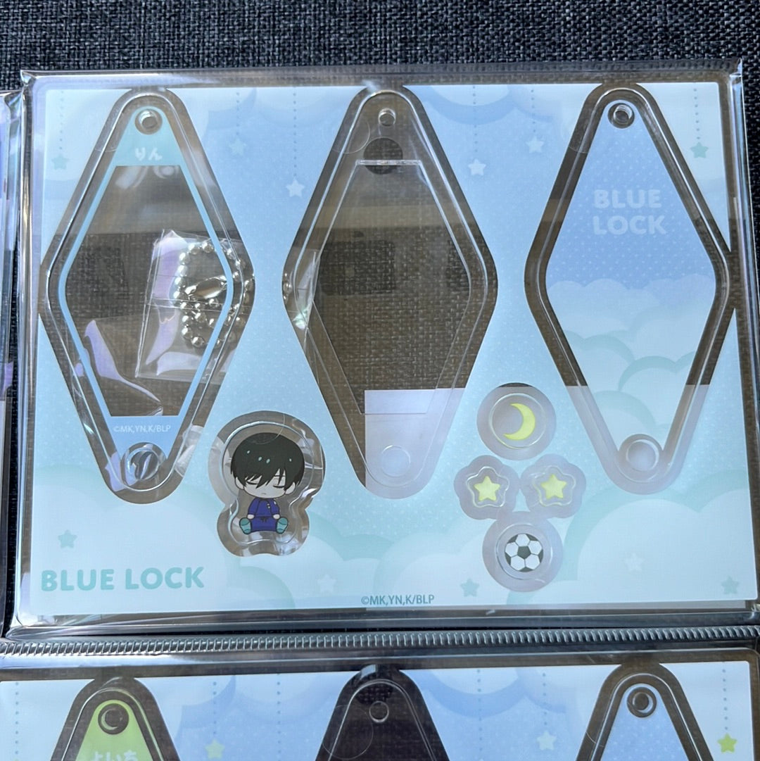 Blue Lock Shaker Charms