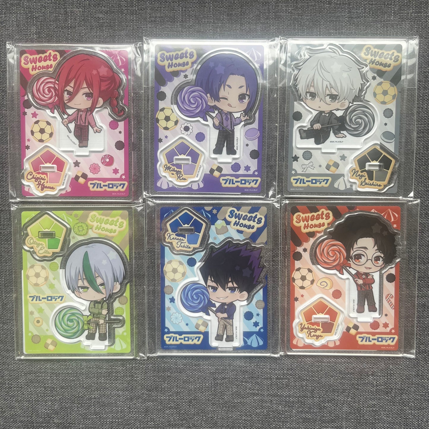 Blue Lock Sweets House Acrylic Standees