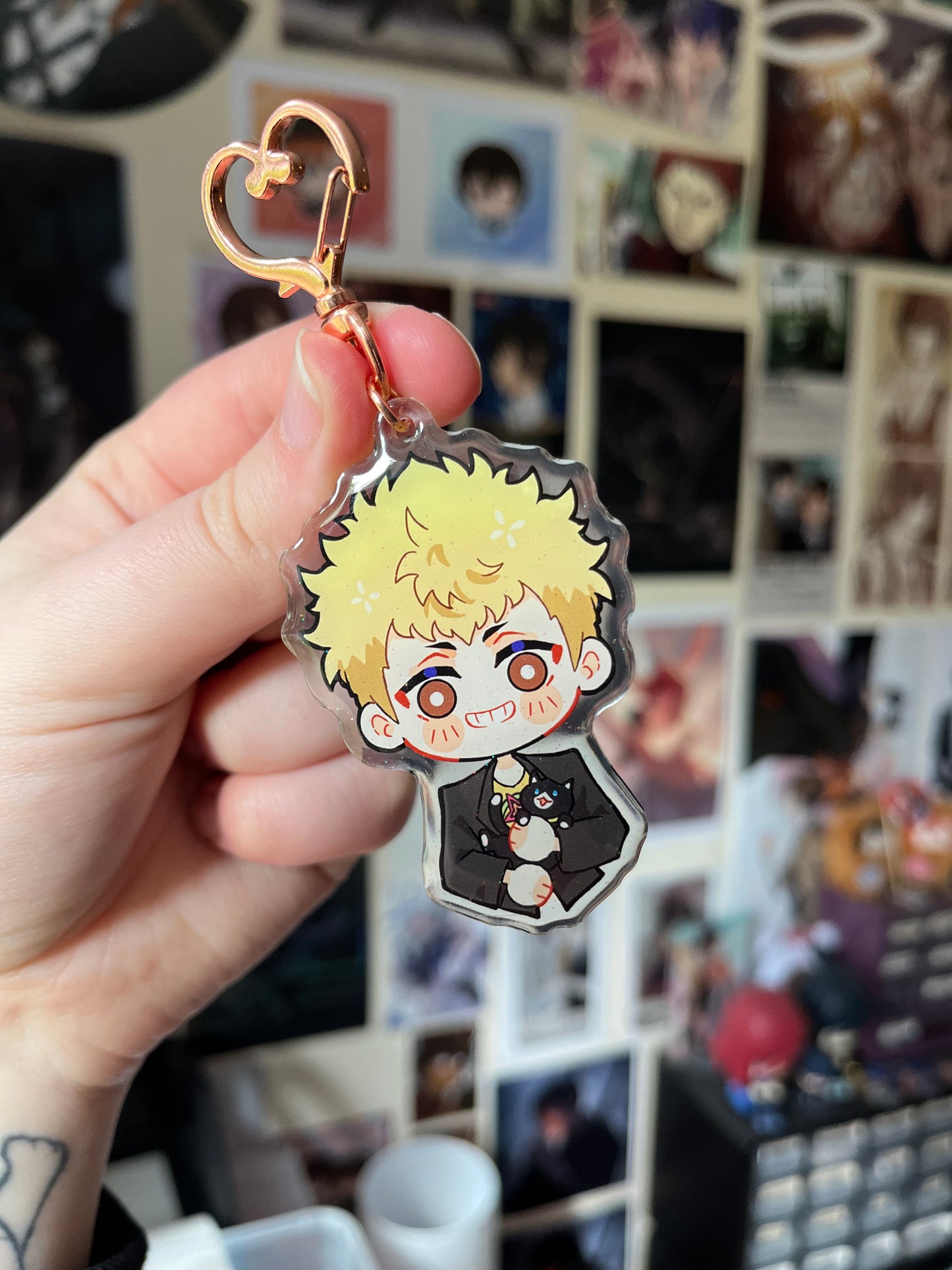 Persona 5 Ryuji Cat Companion Fanmade Charms