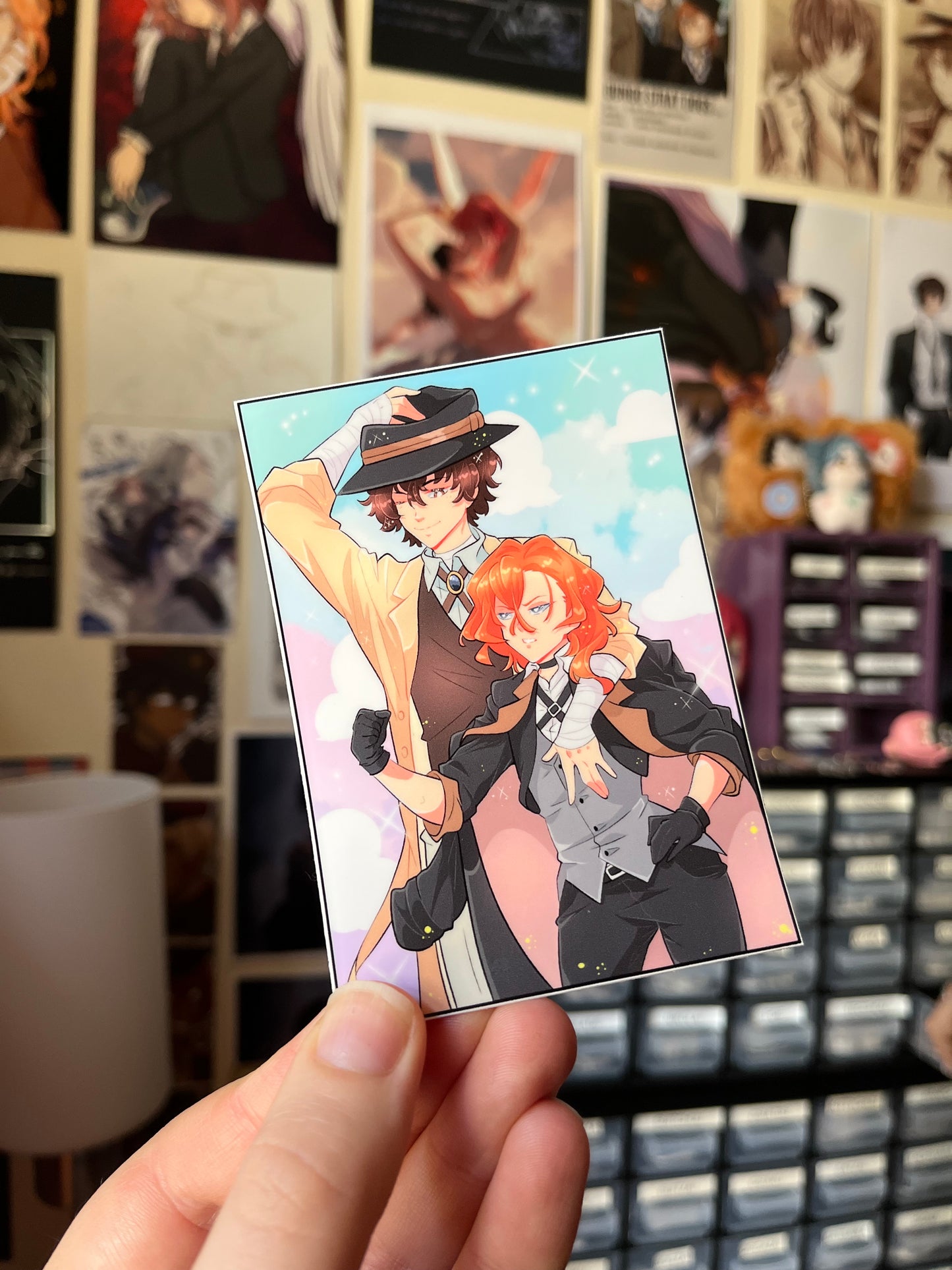 Bungou Stray Dogs Soukoku Large STICKER Fanmade