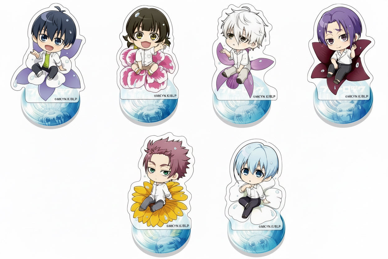 Blue Lock Flower Acrylic Standees