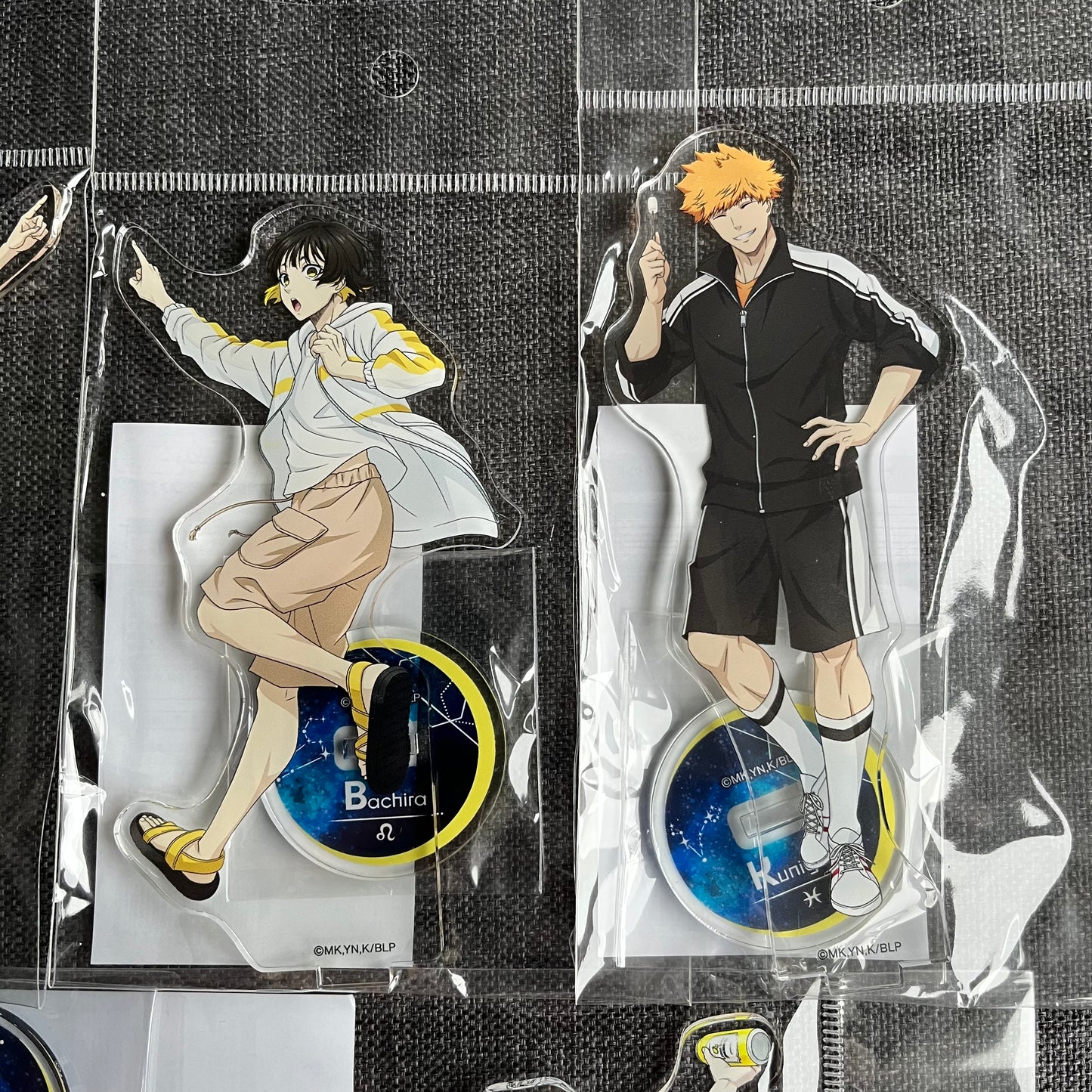 Blue Lock Camping Acrylic Standees