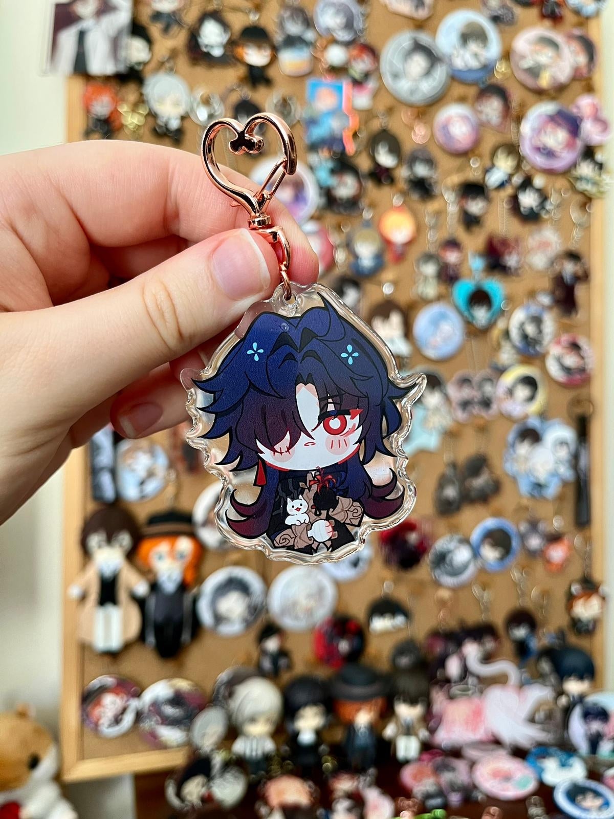 Honkai Star Rail Blade Cat Companion CHARM Fanmade
