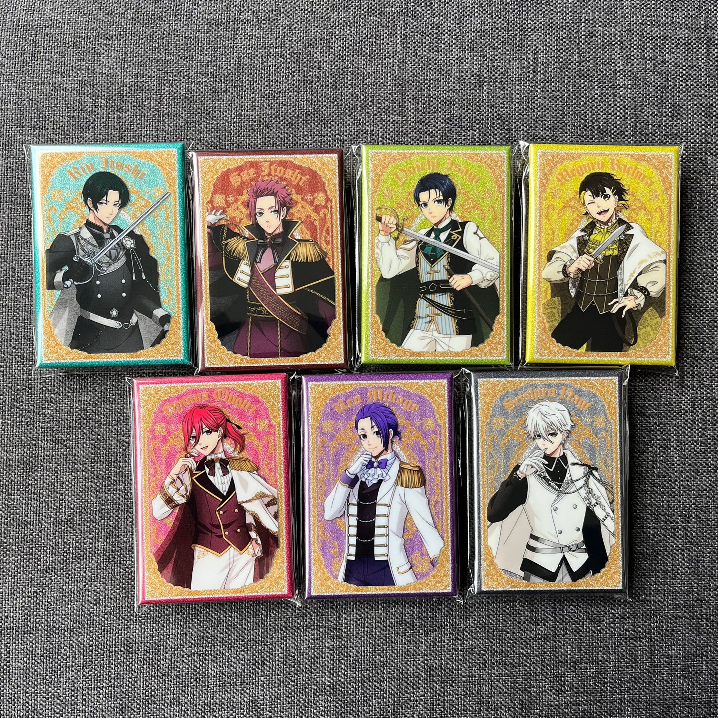 Blue Lock Noble Rectangle Badges / Stand Display