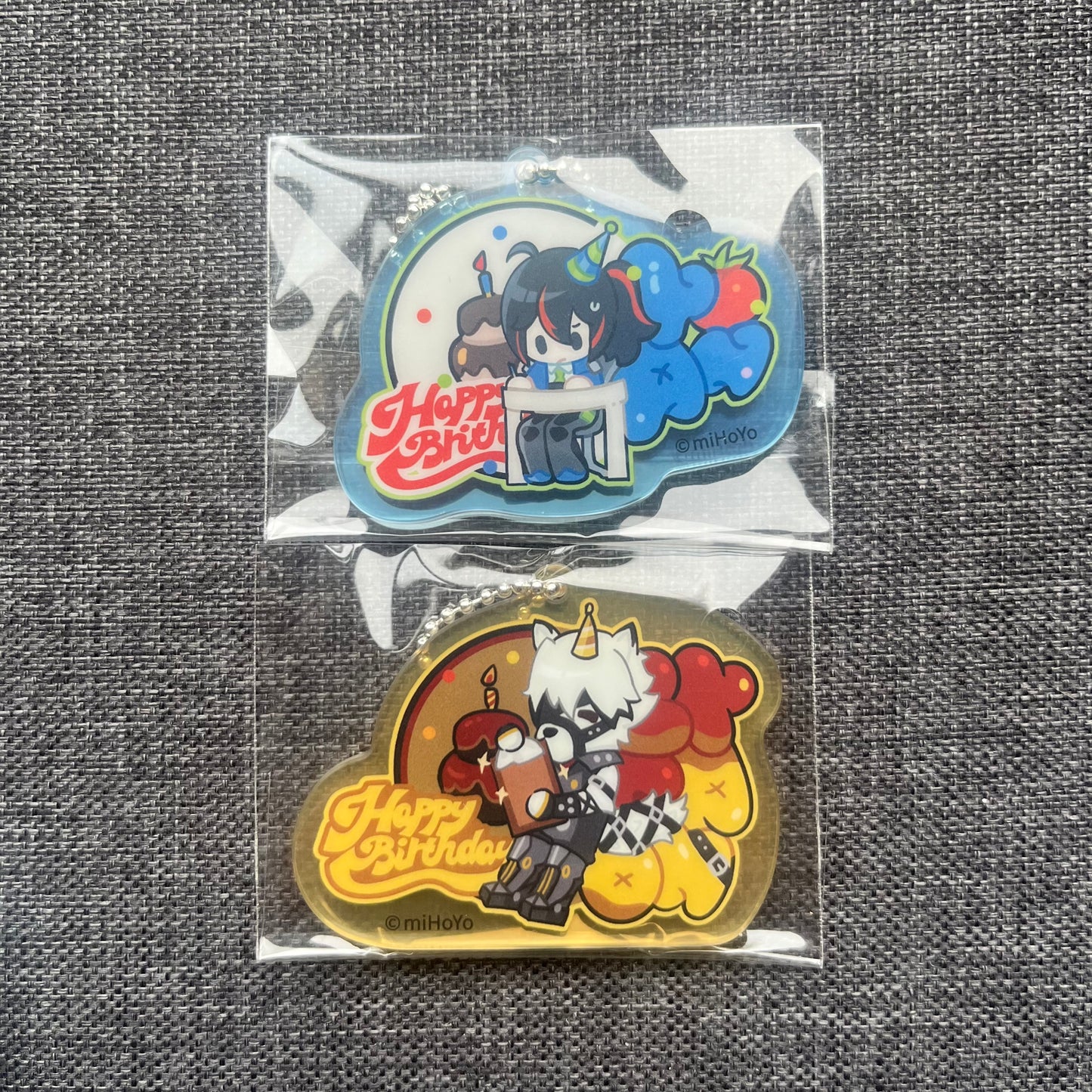 Zenless Zone Zero Zhu Yuan / Lycaon Mini Acrylic Charms