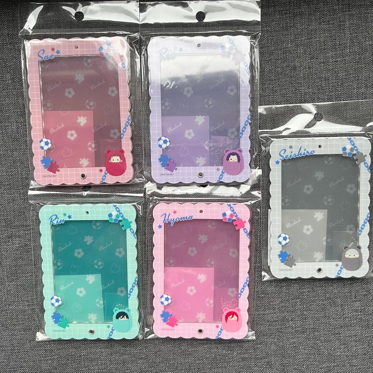 Blue Lock Photo Card Holders
