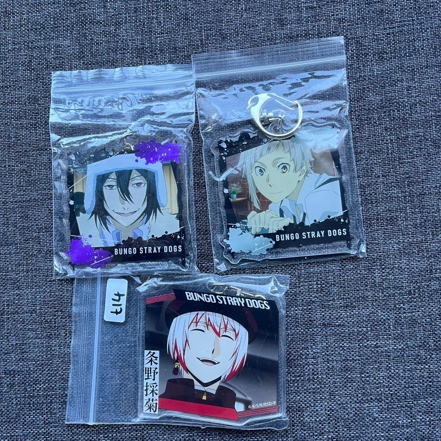 Bungou Stray Dogs Scene Style Acrylic Charms