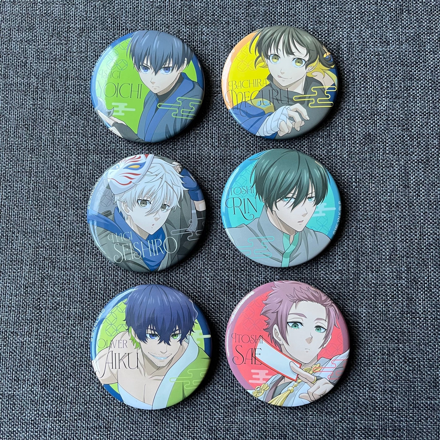 Blue Lock Ninja Badges
