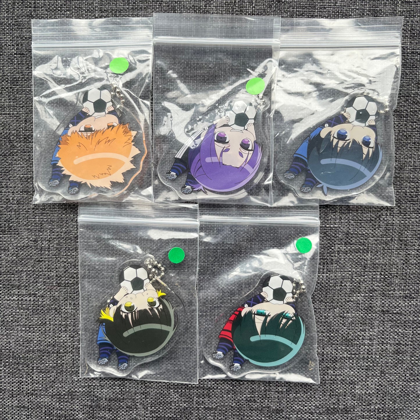 Blue Lock Snack Acrylic Charms