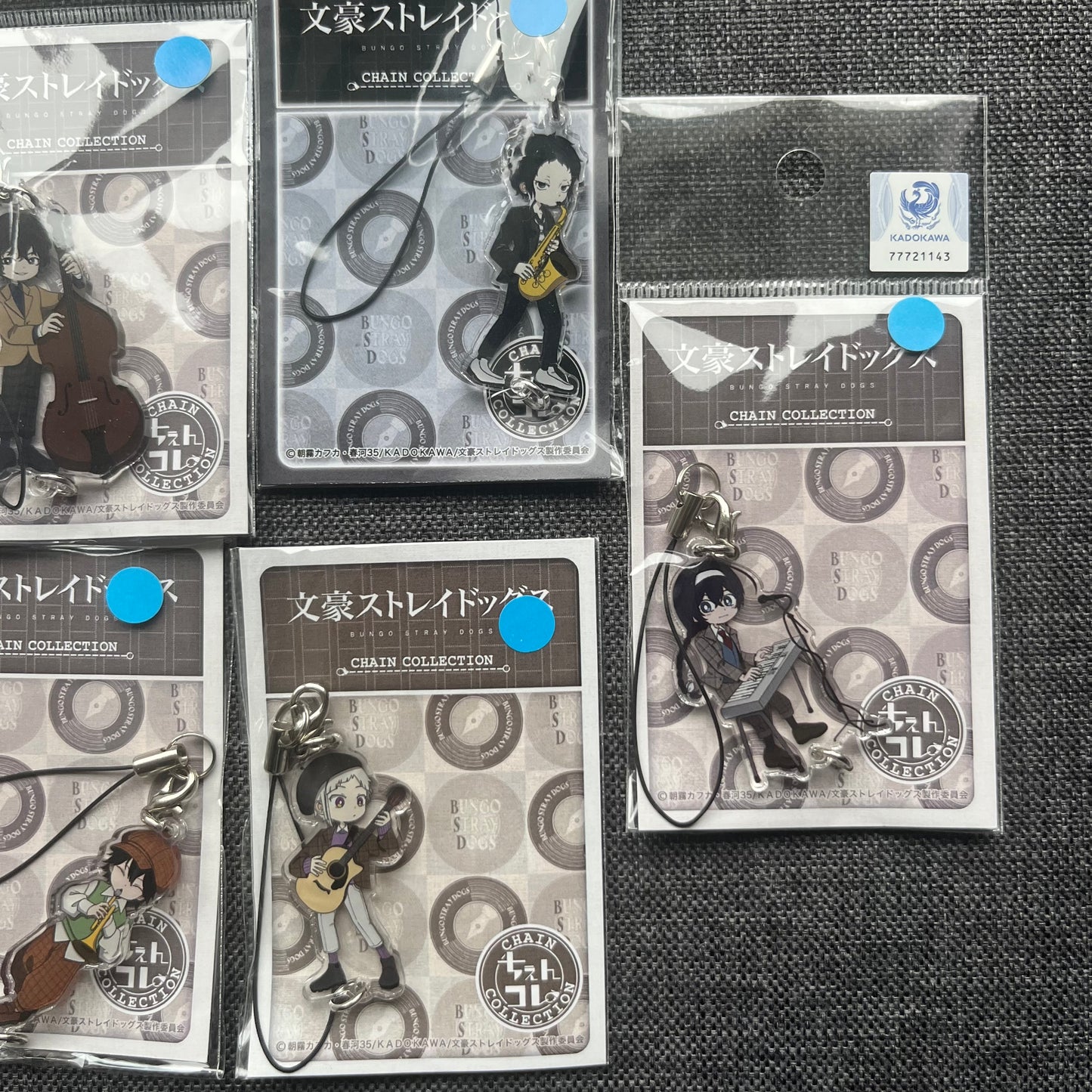 Bungou Stray Dogs Jazz Music Acrylic Phone Charms