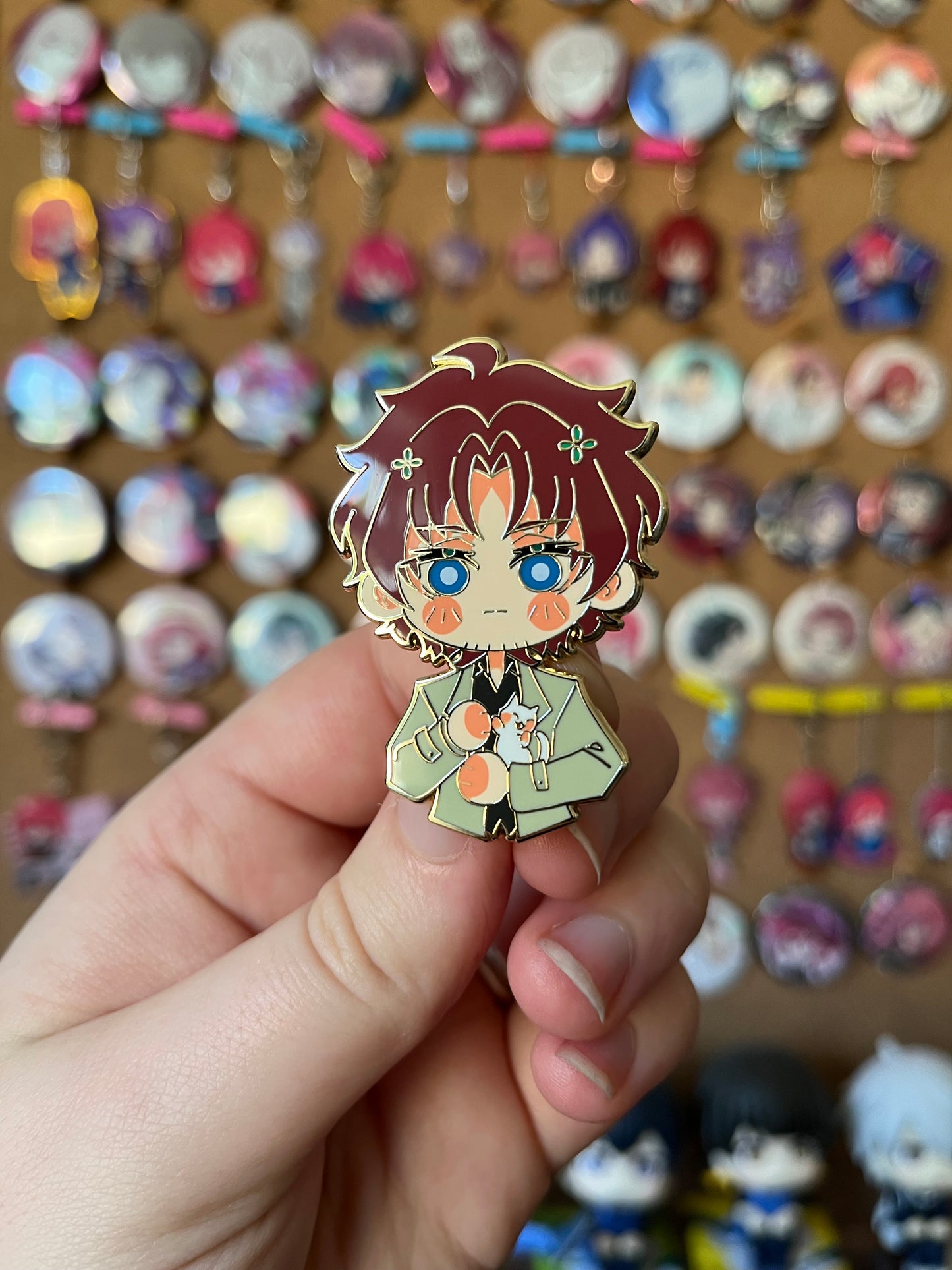 FANMADE Bungou Stray Dogs Odasaku Enamel Pin (A Grade)