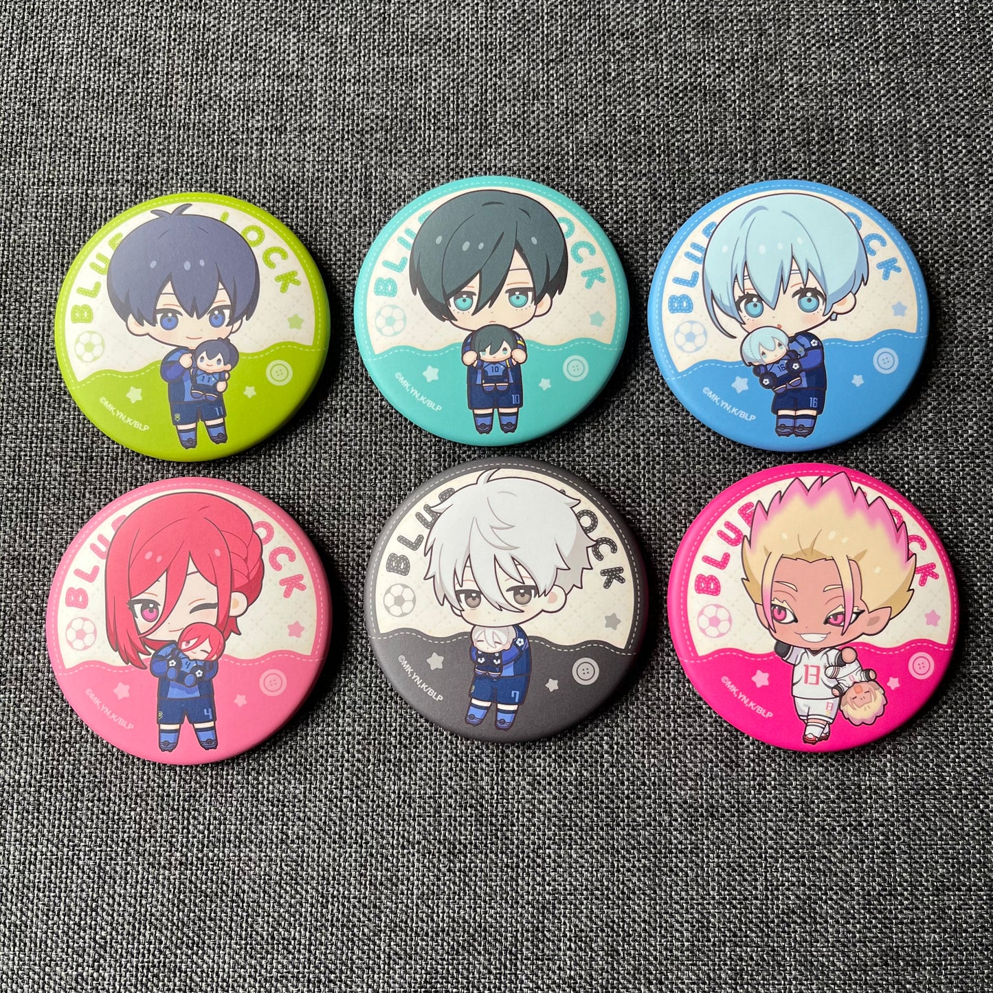 Blue Lock Mini Me Badges