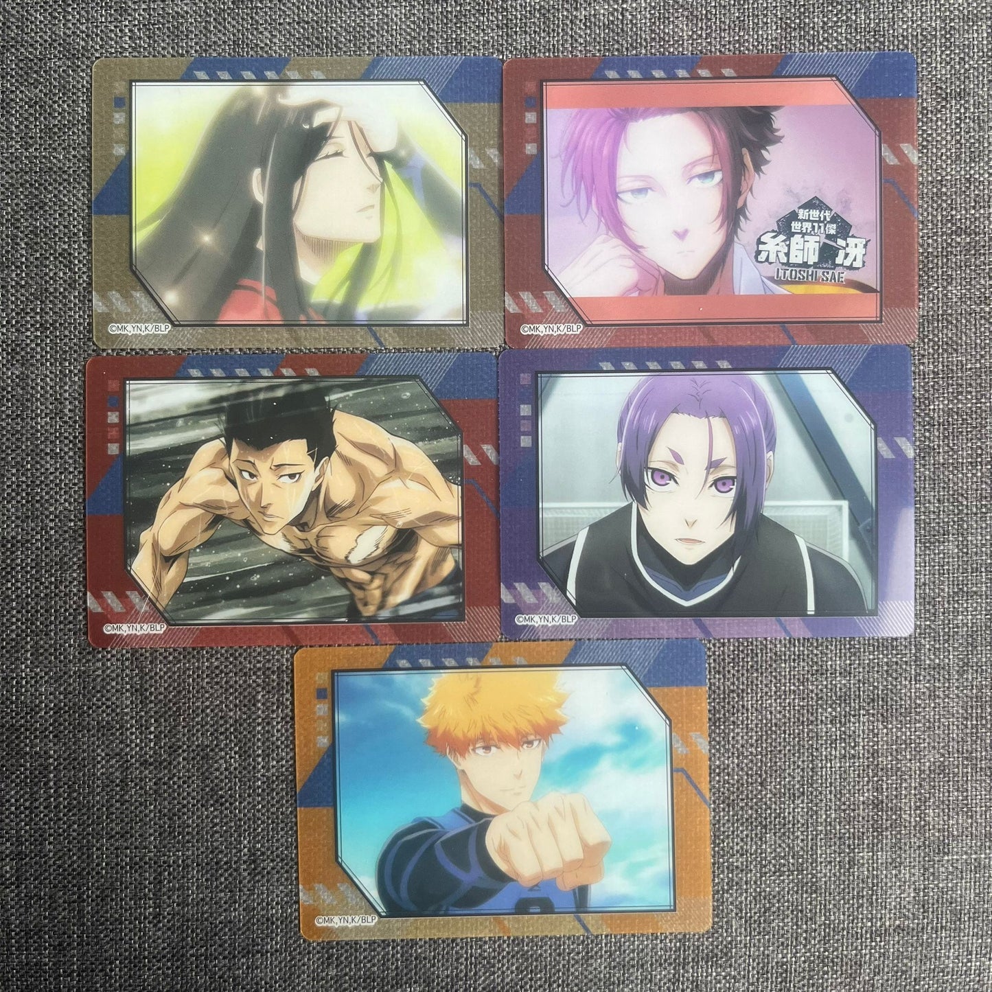 Blue Lock Art Cards