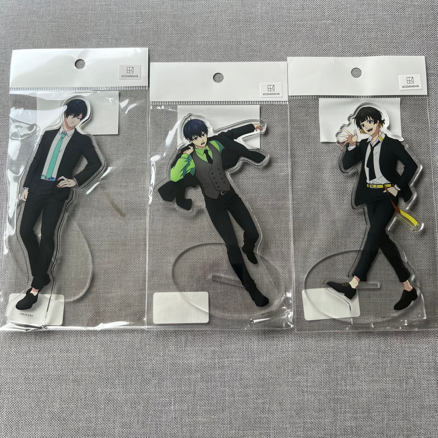 Blue Lock Acrylic Suit Standees