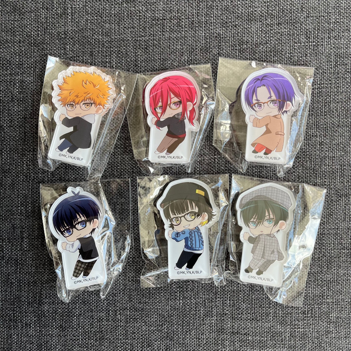 Blue Lock Clip (Glasses)