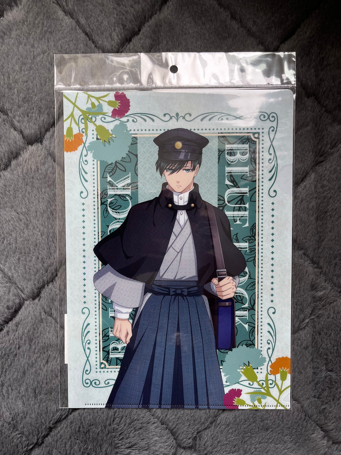 Blue Lock Rin A4 Clear File