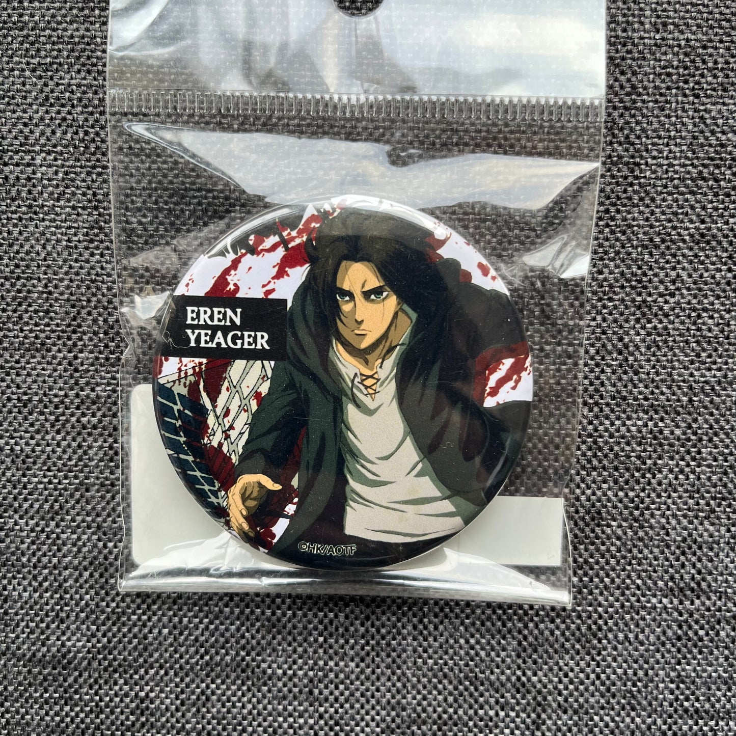 Attack On Titan Eren Badge