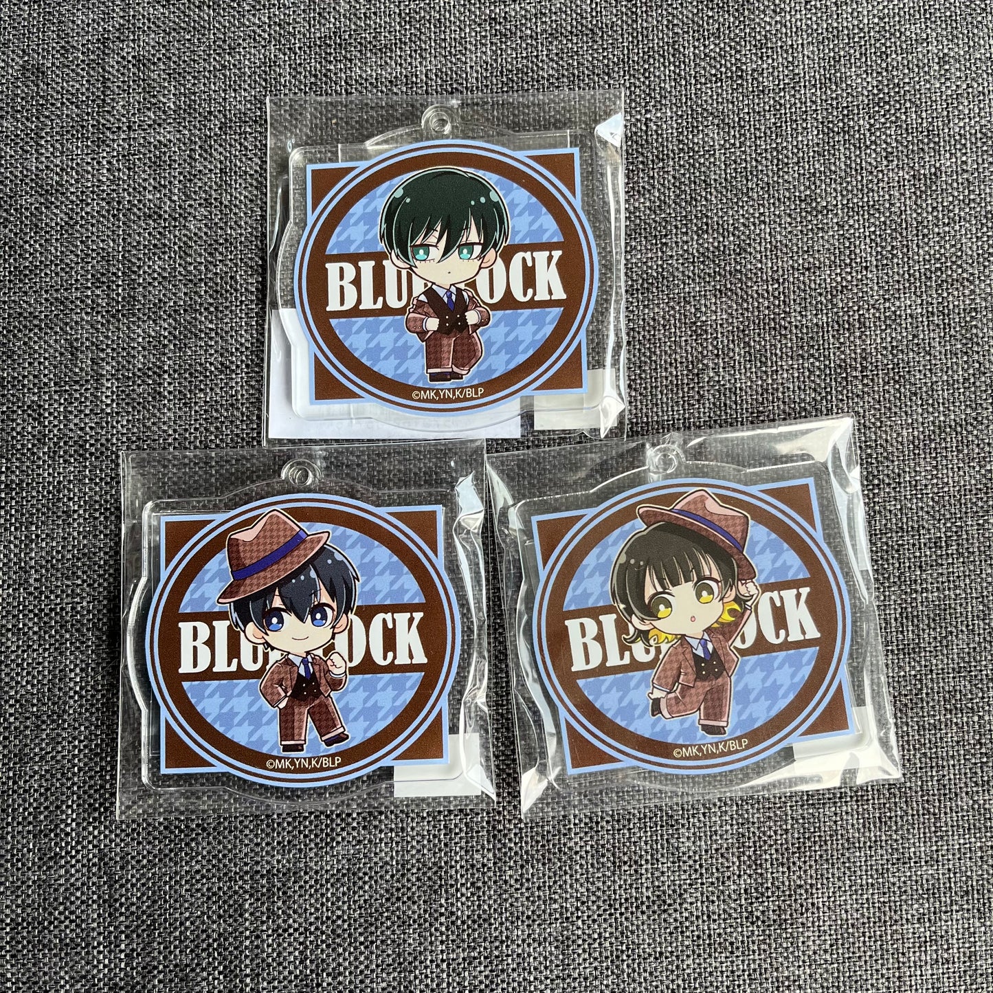 Blue Lock Detective Acrylic Charms