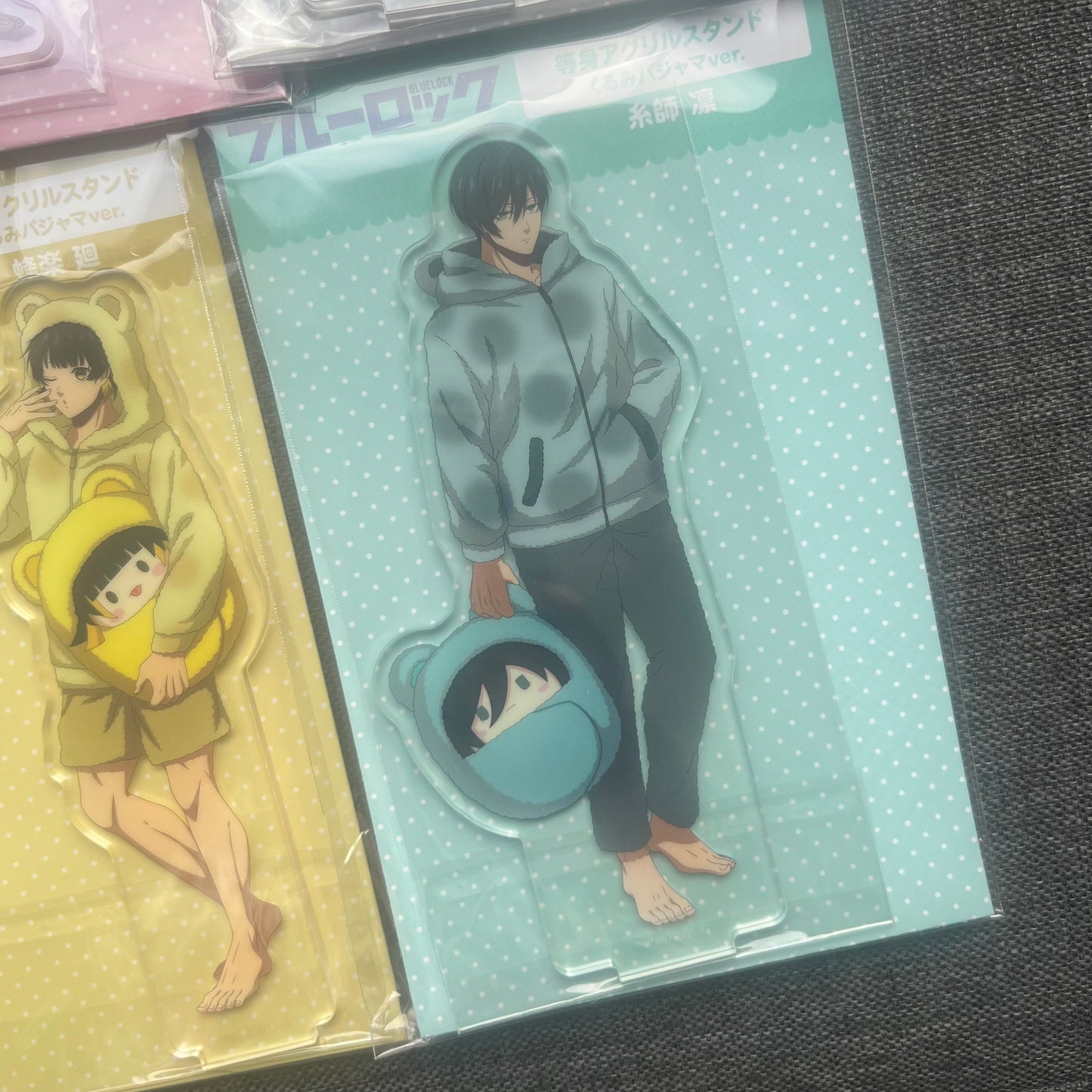 Blue Lock Bear Acrylic Standees