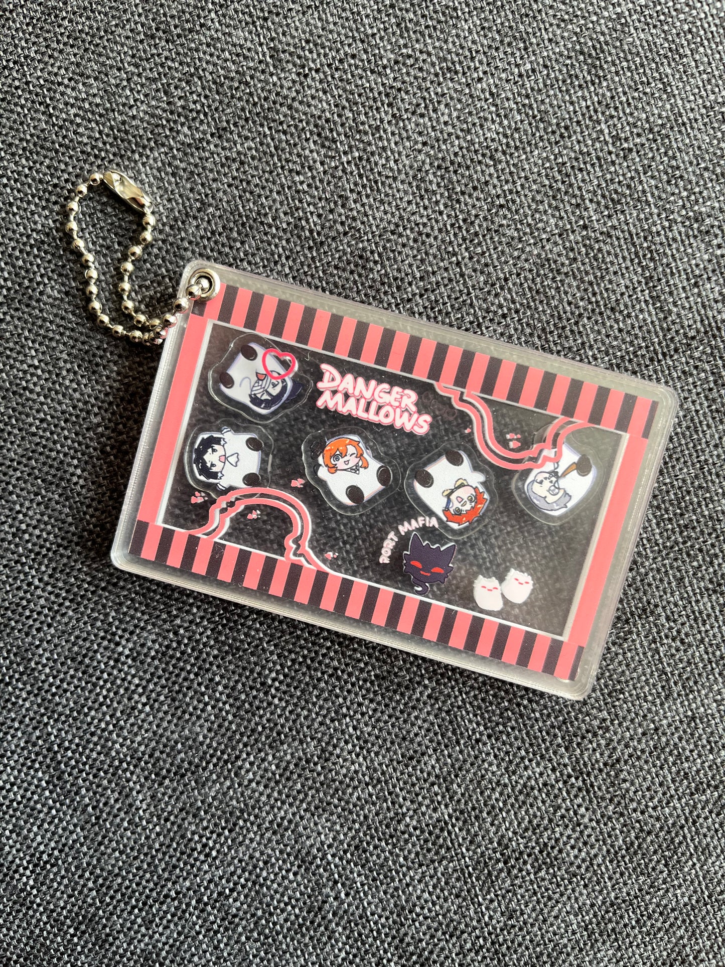 FANMADE Bungou Stray Dogs Dangermallows Shaker Charm Port Mafia