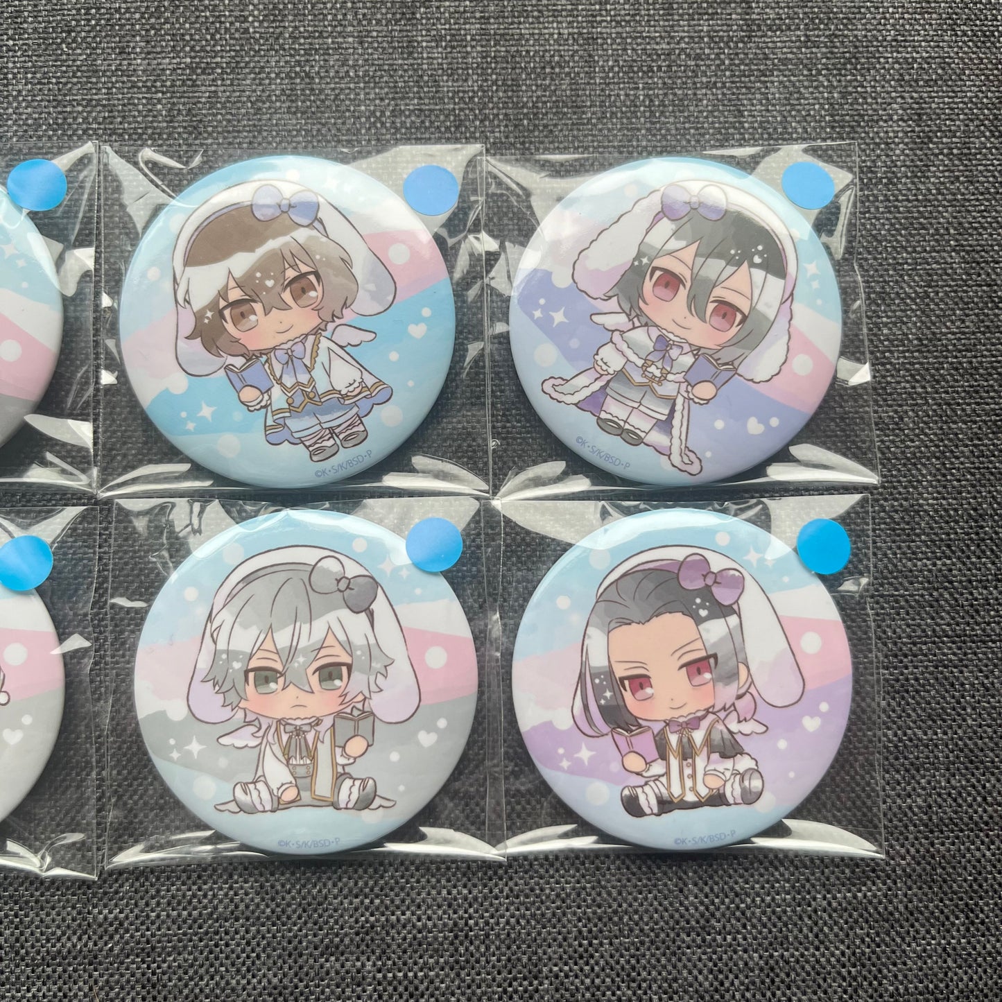 Bungou Stray Dogs Angel Bunny Badges