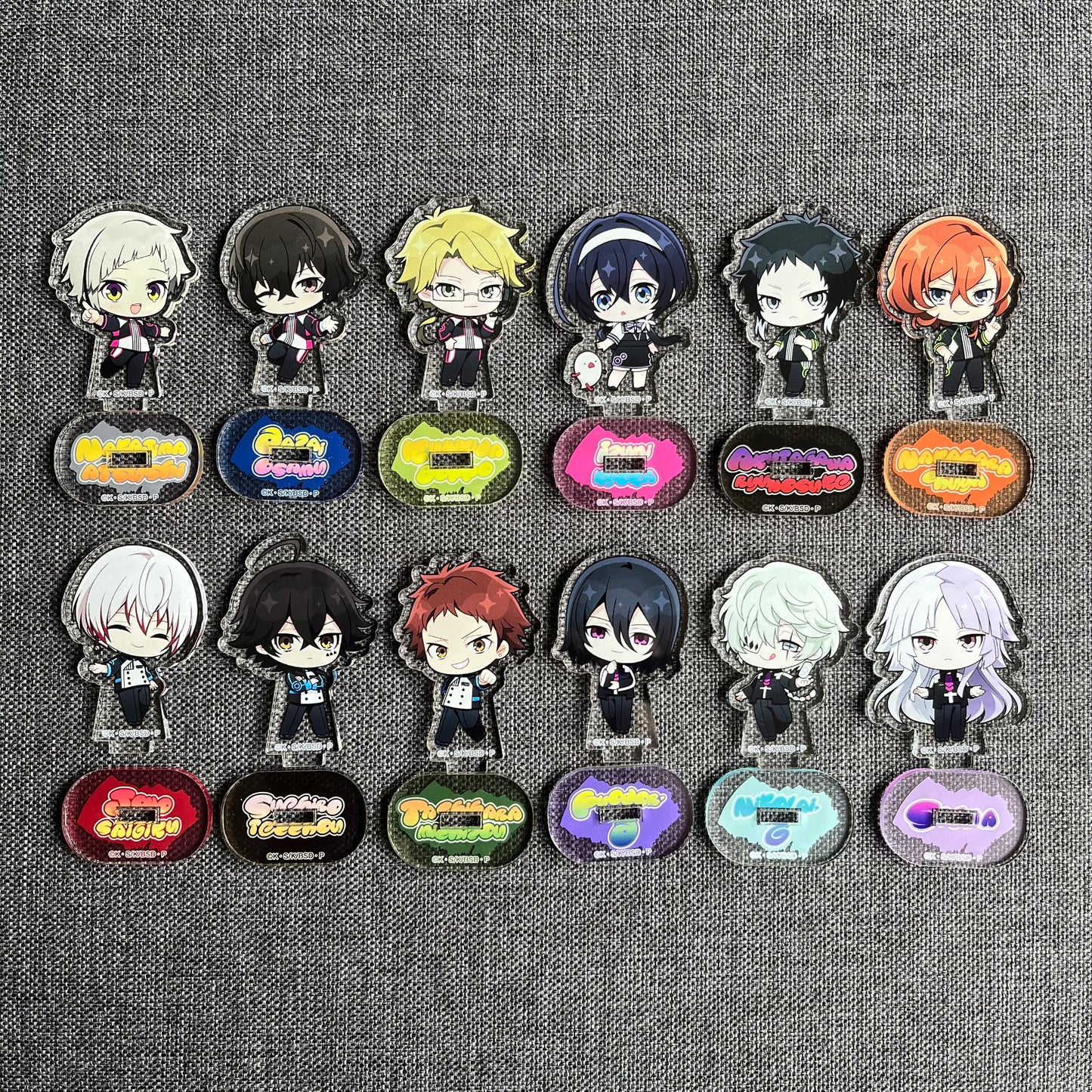 Bungou Stray Dogs Joypolis Mini Acrylic Standees