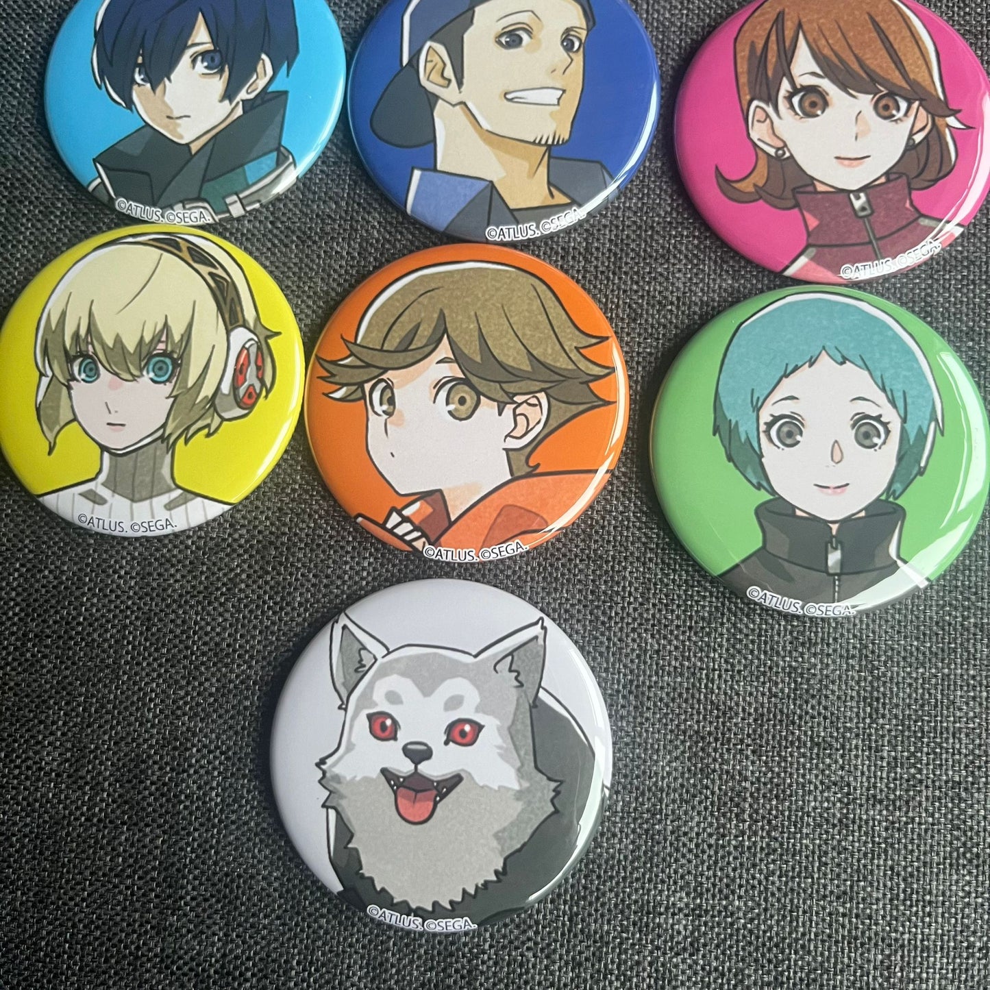 Persona 3 Reload Casual Outfit Badges