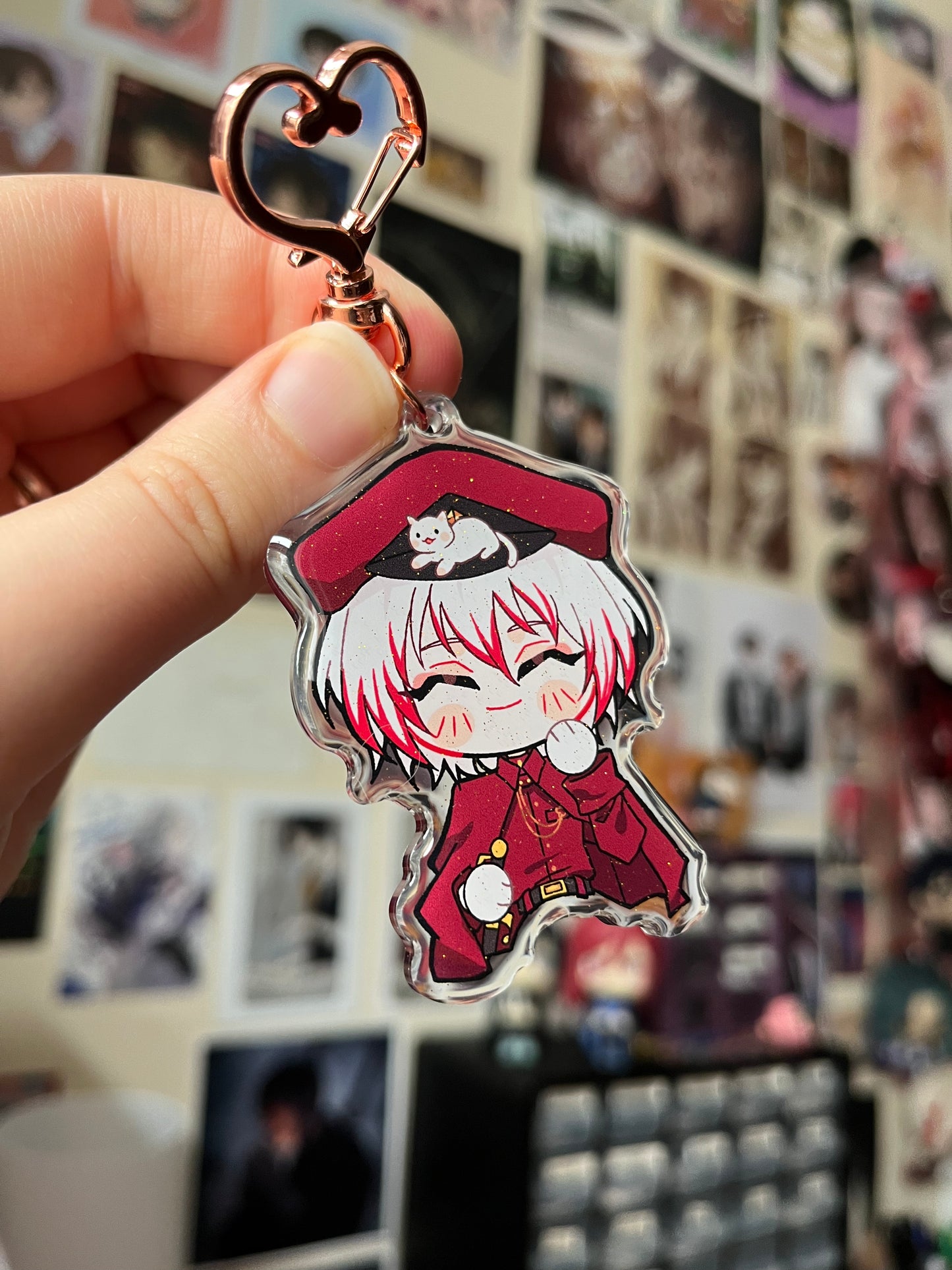 Bungou Stray Dogs Jouno Cat Companion Acrylic Charm Fanmade