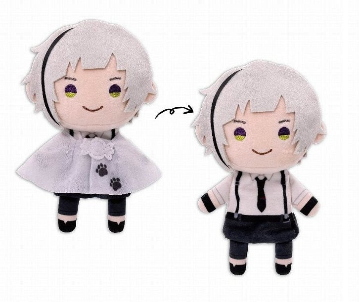 Bungou Stray Dogs Atsushi Plush Mascot (Removable Cape)