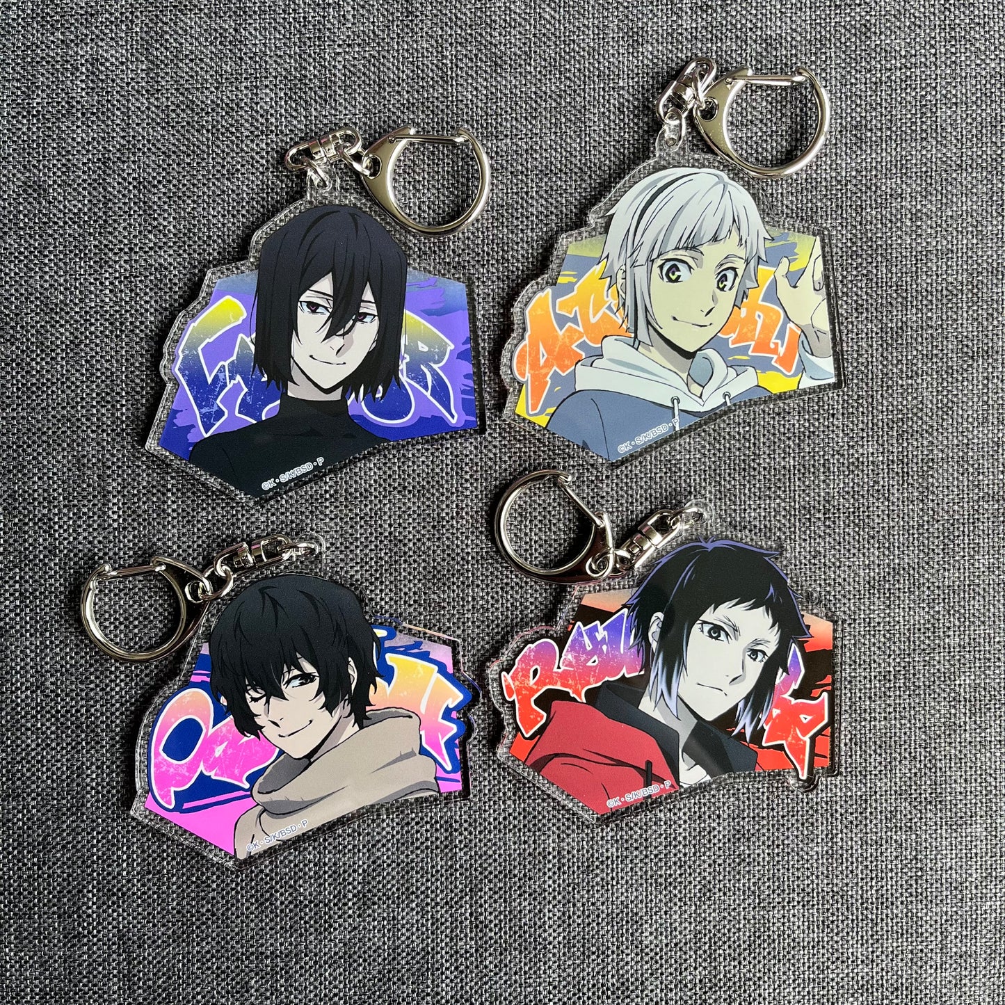 Bungou Stray Dogs Joypolis Acrylic Charms