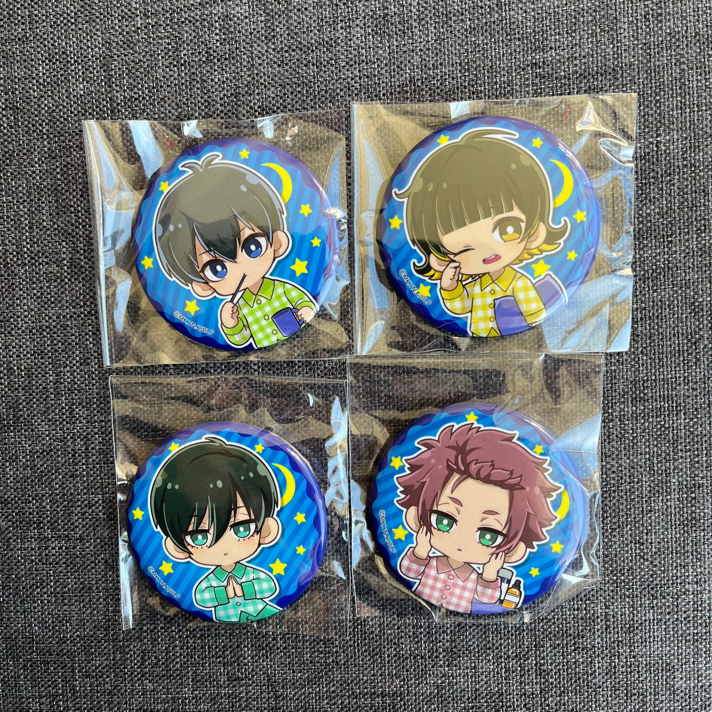 Blue Lock Good Night / Pyjama Badges