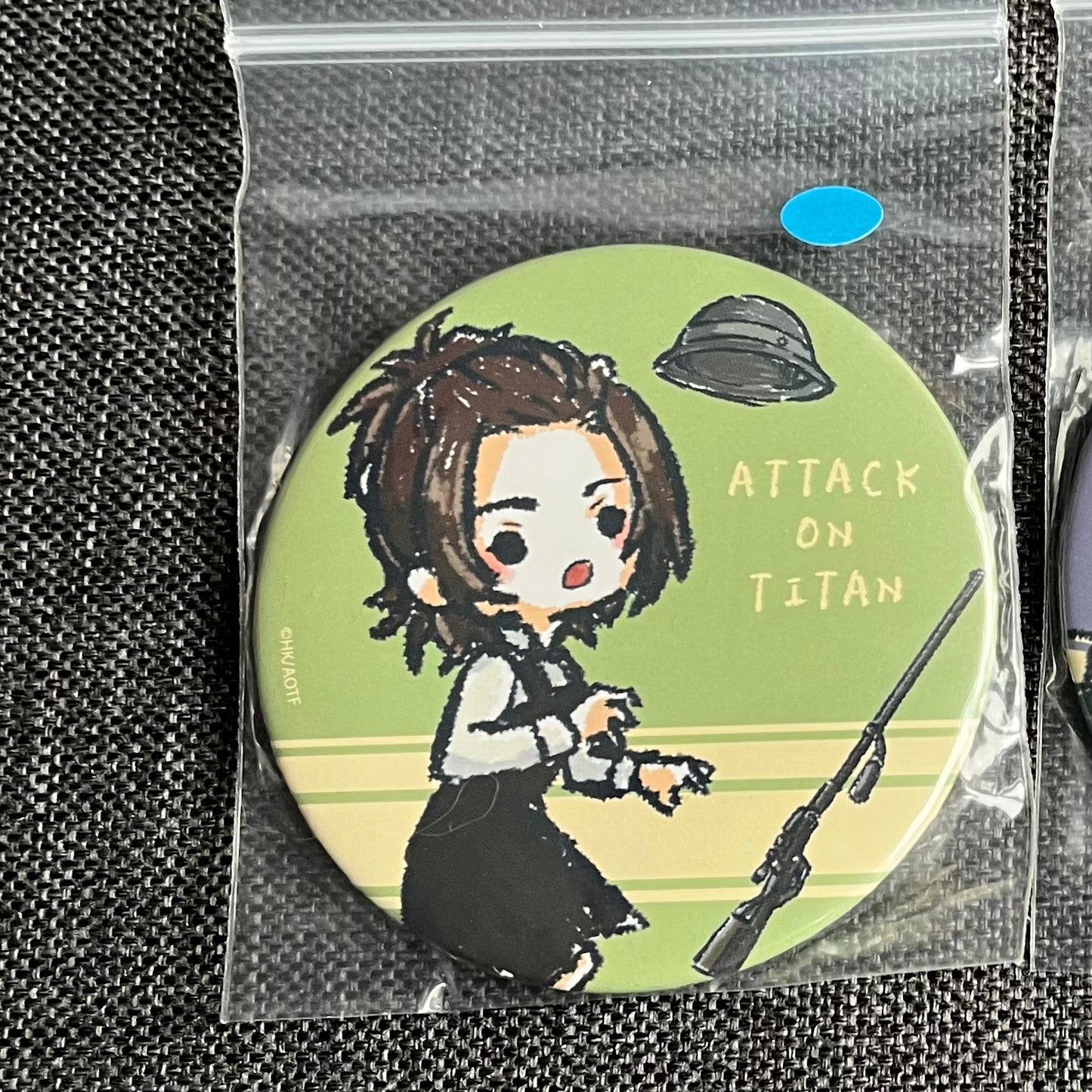 Attack On Titan Gabi Graff Art Badge