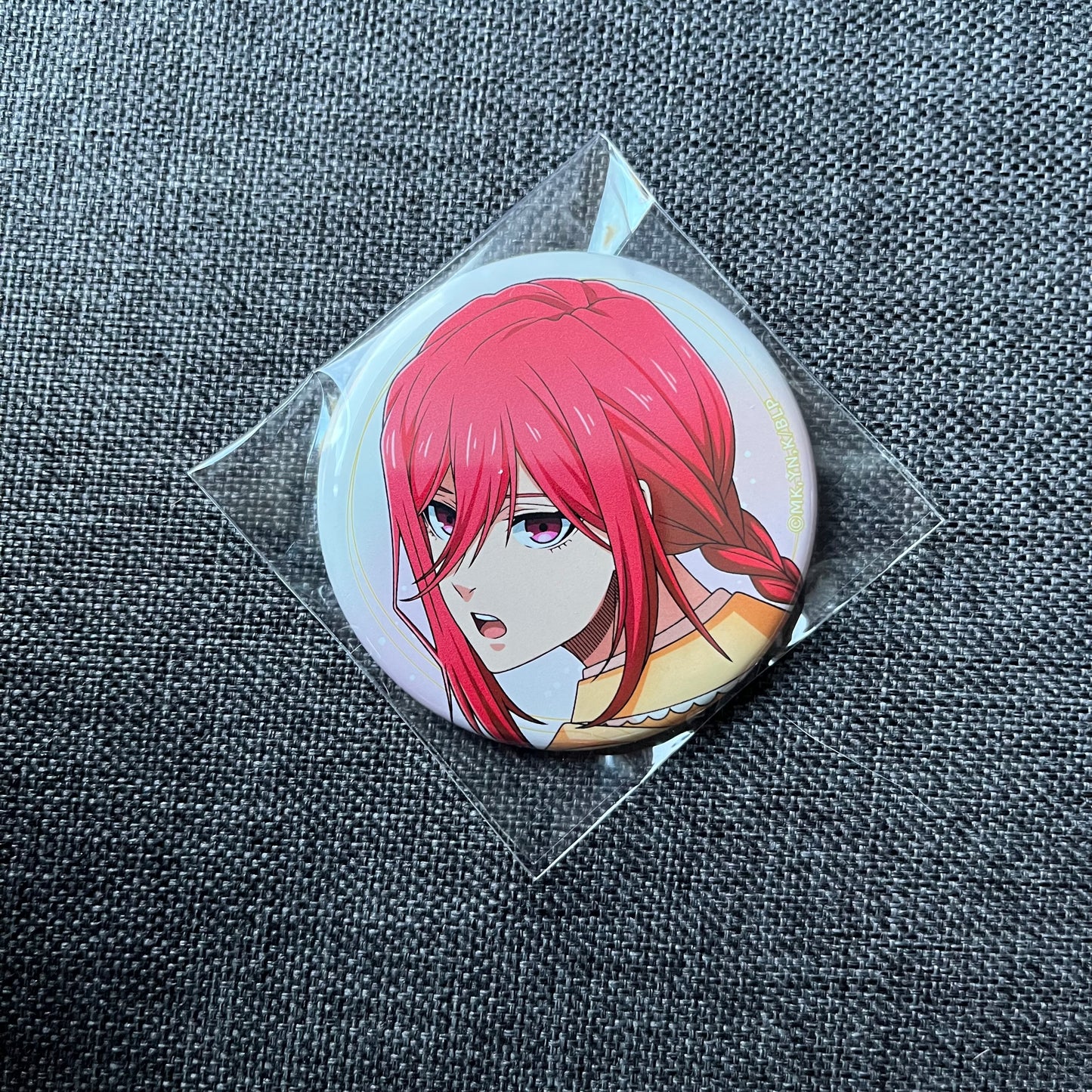 Blue Lock Chigiri Patisserie / Dessert Badge (White Background)