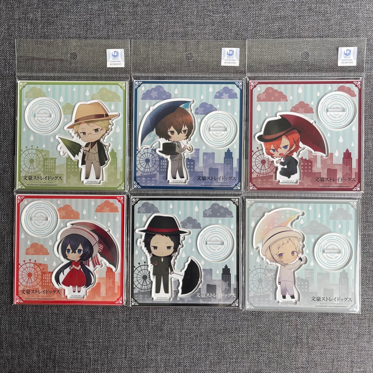 Bungou Stray Dogs V1 Umbrella Acrylic Standees