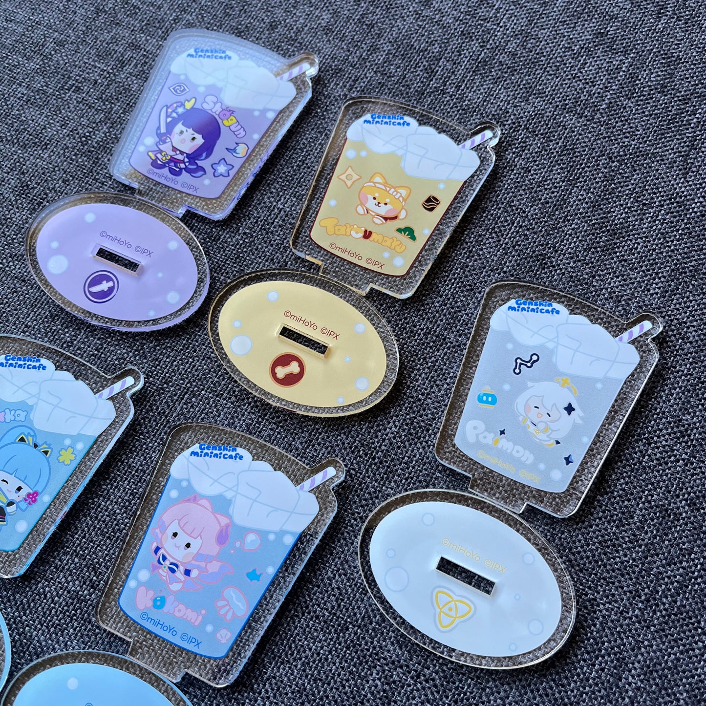 Genshin Impact Minini Drink Mini Acrylic Standees