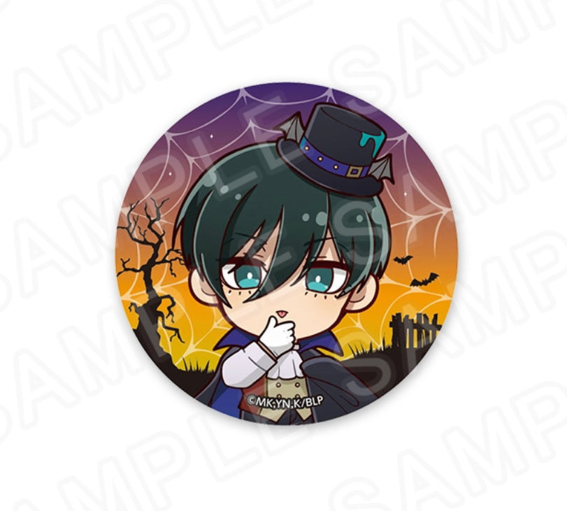 Blue Lock Vampire Halloween Badges