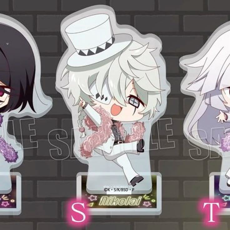 Bungou Stray Dogs Nikolai Gogol 70s Inspired Acrylic Standee