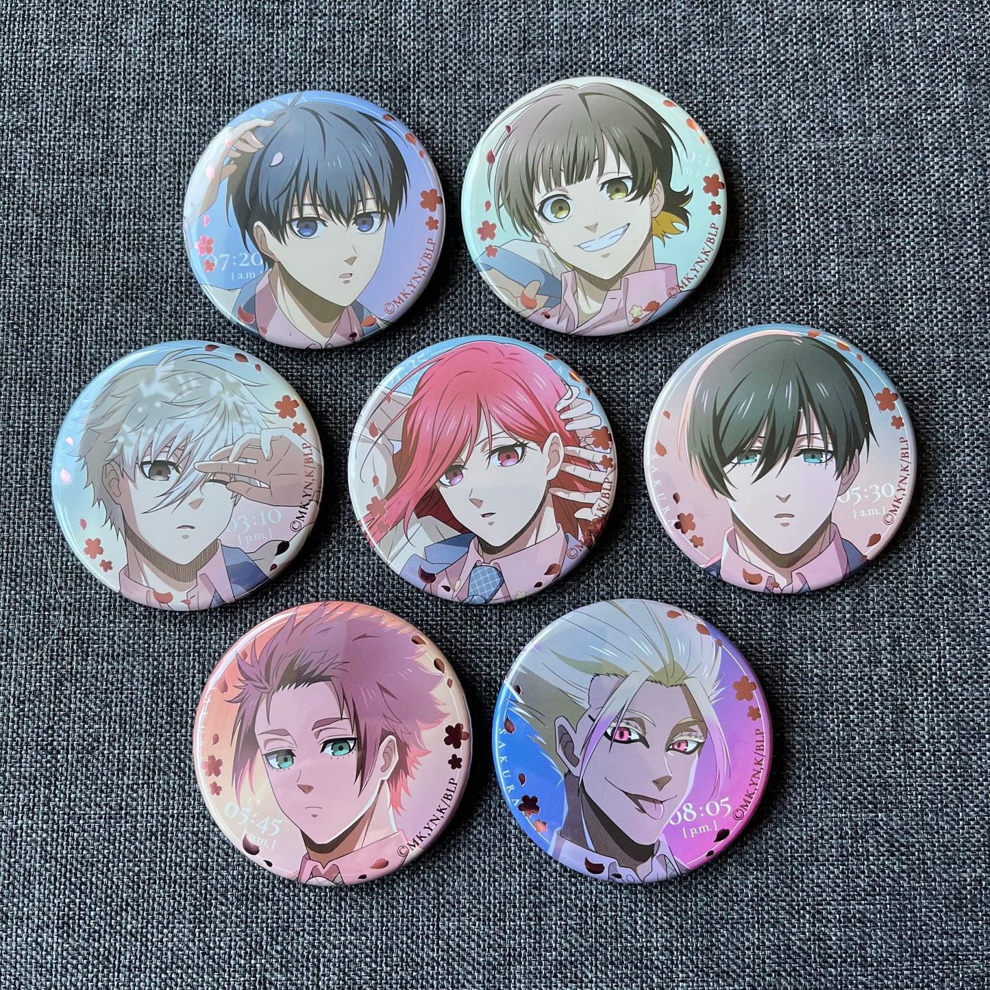 Blue Lock Sakura Badges