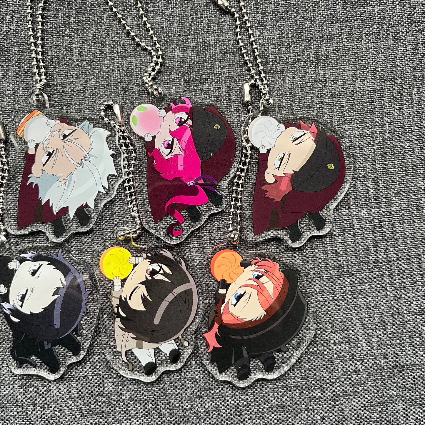 Bungou Stray Dogs Snack Acrylic Charms