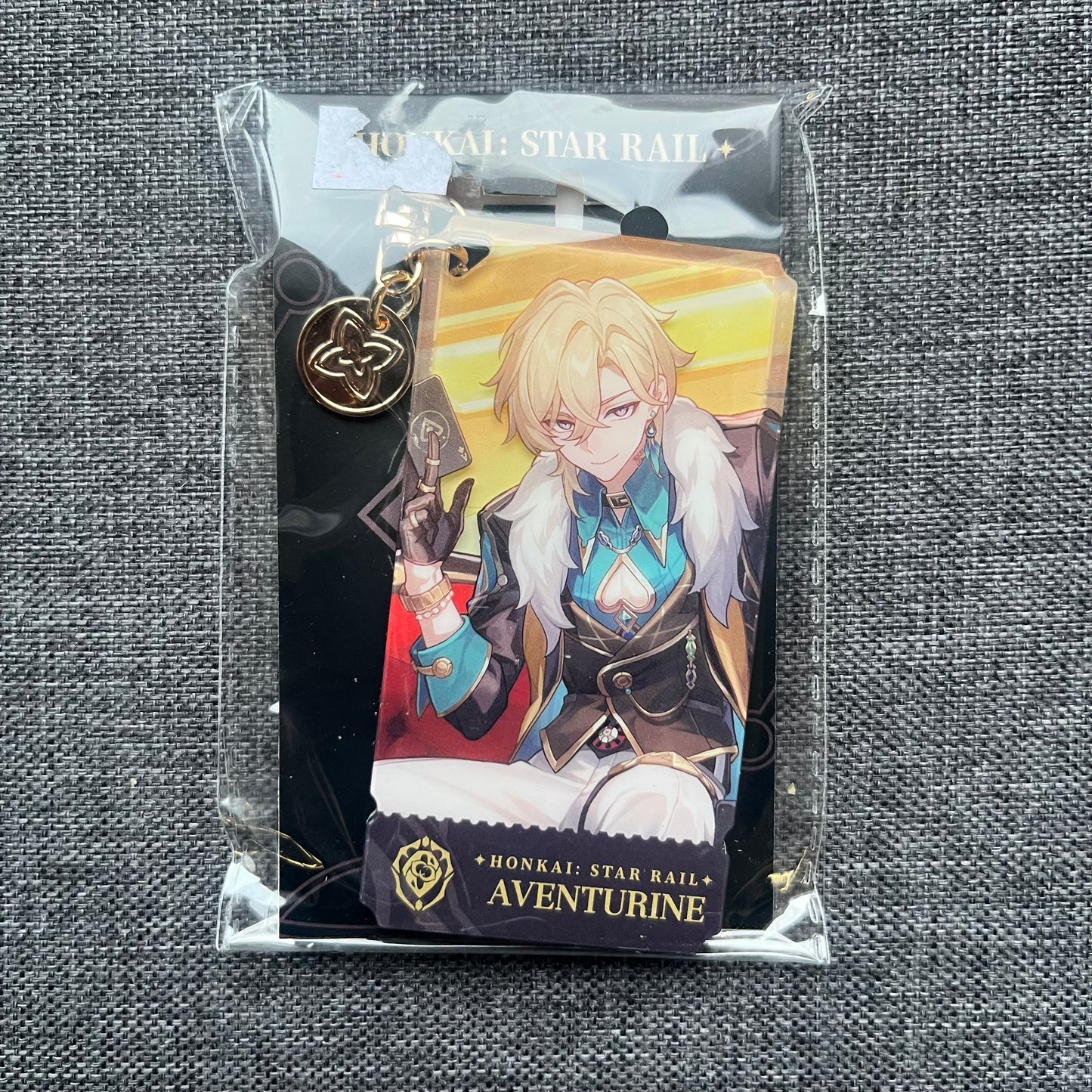 Honkai Star Rail Aventurine Acrylic Charm