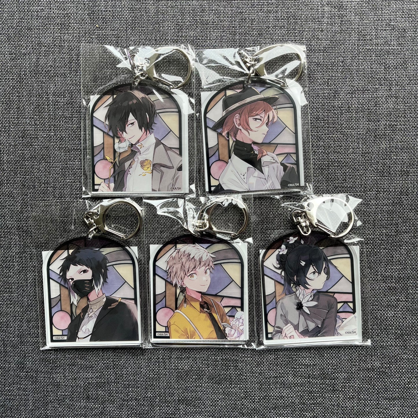 Bungou Stray Dogs Harukawa Art Acrylic Charms
