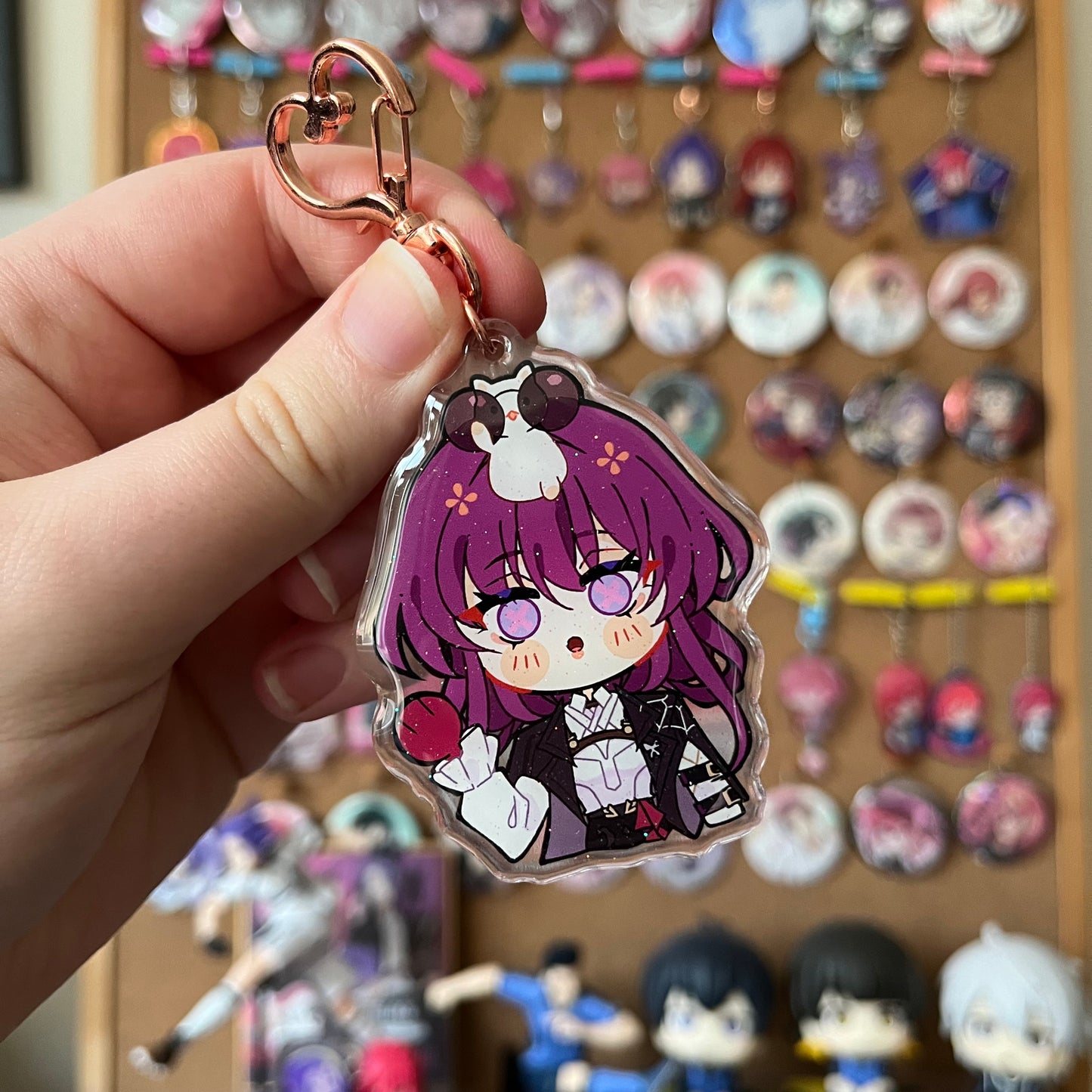 Honkai Star Rail Kafka Cat Companion CHARM Fanmade
