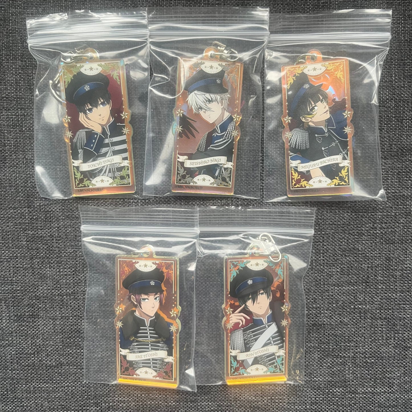 Blue Lock Hawk / Eagle Acrylic Charms