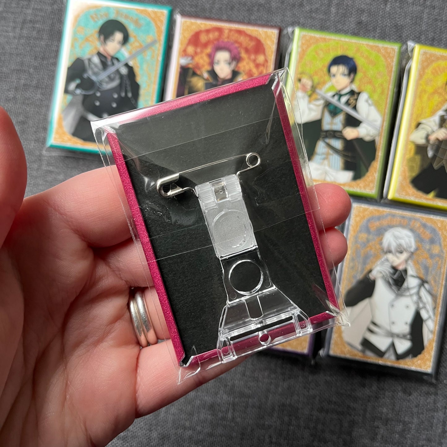 Blue Lock Noble Rectangle Badges / Stand Display