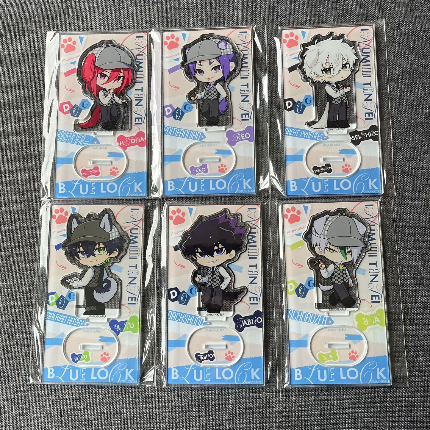 Blue Lock Dog Detective Acrylic Standees