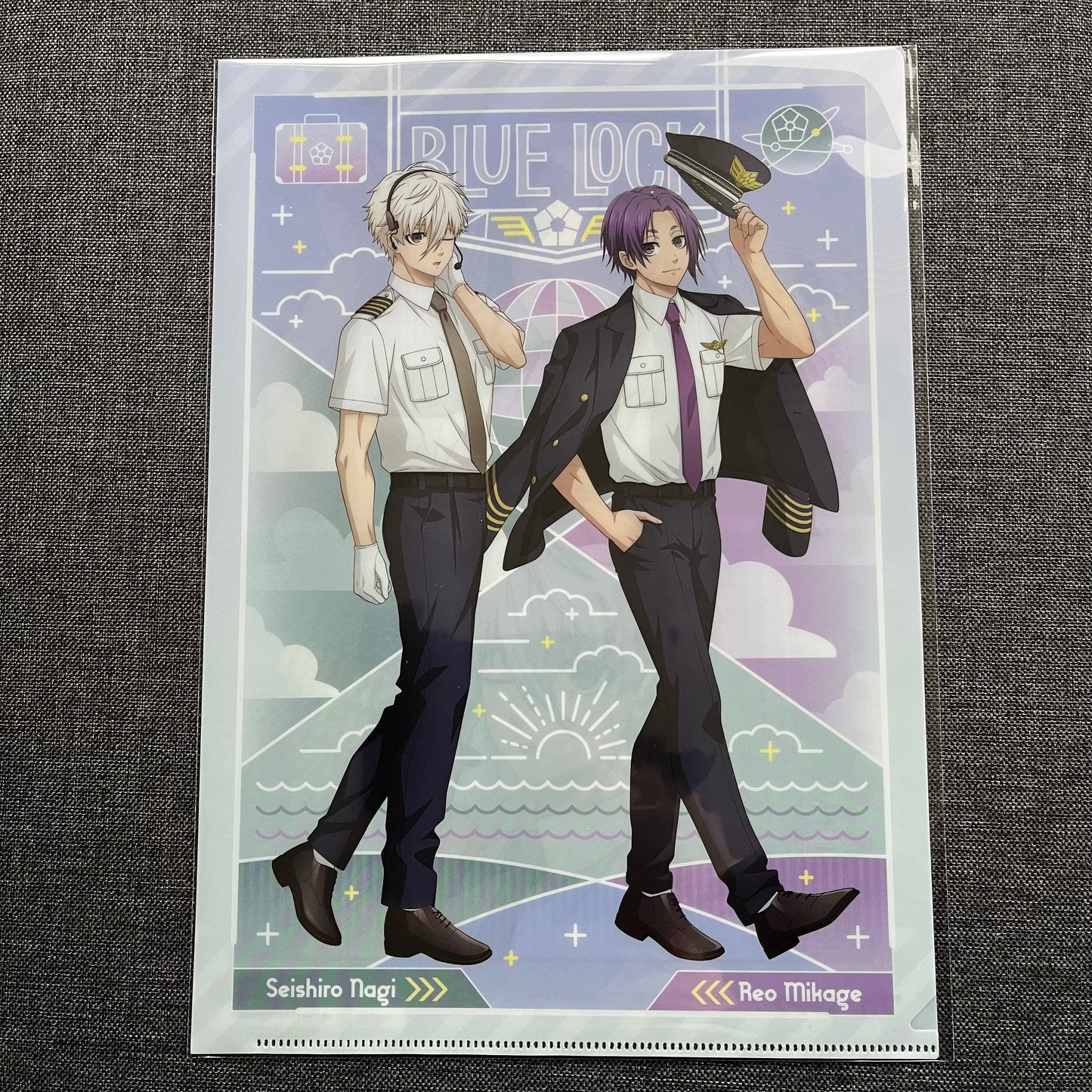 Blue Lock Pilot Clear File Reo Nagi